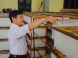 Làng nghề bánh đa nem Trung Hà “đỏ lửa” phục vụ dịp Tết Nguyên đán