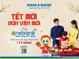 Ngân hàng số tự động ONEBANK by Nam A Bank tung ưu đãi cho khách hàng dịp Tết 