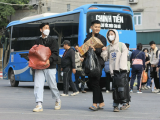 Dự báo lượng khách qua các bến xe Hà Nội tăng tới 350% dịp Tết