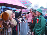 Hà Nội: Gần 4.500 thanh niên ưu tú của Thủ đô phấn khởi nhập ngũ