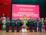 Phòng Chính trị Bộ đội biên phòng tỉnh đón nhận Huân chương Bảo vệ Tổ quốc hạng ba