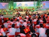 Thanh Hóa: Hàng nghìn người dân tham dự điểm cầu “Dưới lá cờ quyết thắng”