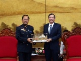Chủ tịch UBND thành phố Đà Nẵng tiếp Chánh án TAND miền Trung Lào