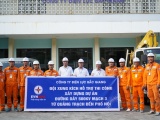 Đội xung kích Công ty Điện lực Bắc Giang ra quân hỗ trợ thi công dự án đường dây 500kV mạch 3 Quảng Trạch - Phố Nối