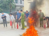 Công an phường Phú Thượng tăng cường công tác phòng cháy chữa cháy trên địa bàn