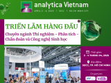 Triển lãm analytica Vietnam 2025 có 80% diện tích gian hàng đã được đăng ký