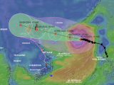 Dự báo thời tiết ngày 5/9: Bão số 3 tăng tốc, hướng vào Bắc Bộ