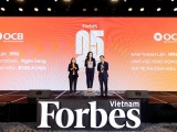 Phát triển bền vững và tiên phong số hóa, OCB vào Top Thương hiệu niêm yết dẫn đầu năm 2024