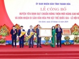 Thanh Hóa: Huyện Yên Định được công nhận huyện đạt chuẩn nông thôn mới nâng cao