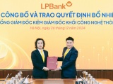 LPBank bổ nhiệm ông Lưu Danh Đức làm Phó Tổng Giám đốc kiêm Giám đốc Khối Công nghệ Thông tin