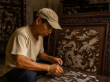 Nghề khảm trai Chuôn Ngọ: Bản giao hưởng tinh xảo của nghệ thuật và thời gian