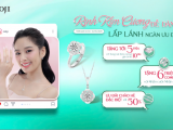 Tự thưởng món trang sức kim cương đầu tiên chỉ từ 10 triệu cùng combo quà tặng từ DOJI và TGKC 
