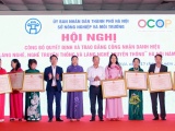Hà Nội công nhận danh hiệu 14 làng nghề; 108 sản phẩm đạt OCOP 4 sao và tiềm năng 5 sao