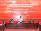 Hội thảo khoa học “70 năm xây dựng và phát triển Hải Phòng - Thành tựu và khát vọng vươn mình”