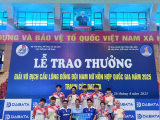 Thắng lợi mới tại Giải Cầu lông đồng đội đôi nam nữ hỗn hợp quốc gia 2025