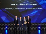 MB hai năm liên tiếp nhận danh hiệu “Ngân hàng ngoại hối tốt nhất Việt Nam” từ The Asian Banker