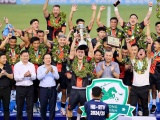 CLB Phù Đổng Ninh Bình vô địch giải Hạng nhất quốc gia, giành suất thăng hạng V.League