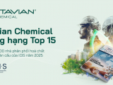 Stavian Hóa chất thăng hạng top 15/100 nhà phân phối hóa chất lớn nhất toàn cầu 