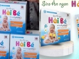 Cục ATTP khuyến cáo không sử dụng Siro ăn ngon Hải Bé