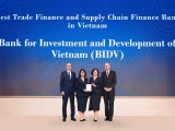 BIDV khẳng định vị thế trong lĩnh vực tài trợ thương mại và tài trợ chuỗi cung ứng