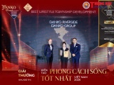 Danko Riverside chiến thắng tại Dot Property Vietnam Awards 2025 với hạng mục KĐT kiến tạo phong cách sống tốt nhất Việt Nam