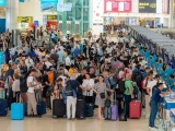 Sân bay Nội Bài dự kiến đón lượng khách kỷ lục dịp Quốc khánh 2/9
