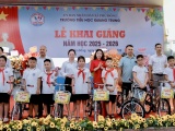 Trường Tiểu học Quang Trung khai giảng năm học mới, lan tỏa niềm vui ngày hội toàn dân