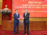 Quảng Ninh tổ chức hội nghị triển khai quyết định của Ban Bí thư về công tác cán bộ