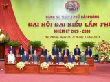 Khai mạc Đại hội đại biểu Đảng bộ thành phố Hải Phòng lần thứ I, nhiệm kỳ 2025 – 2030