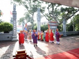 Trang trọng lễ hợp tế Tứ linh từ tưởng niệm Đức vương Ngô Quyền tại Hải Phòng