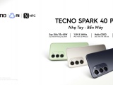 TECNO SPARK 40 Pro+: Đột phá chip G200, mỏng nhẹ hàng đầu