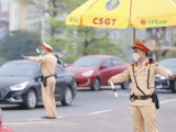 Hà Nội phân luồng giao thông phục vụ Đại hội đại biểu lần thứ XVIII Đảng bộ thành phố