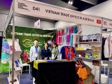 Gian hàng Việt Nam tại Hội chợ Global Sourcing Expo 2025 thu hút gần 100 nhà mua hàng đến kết nối giao thương 
