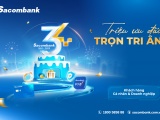 Tràn ngập ưu đãi xuyên suốt tháng 12 mừng sinh nhật Sacombank