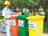Hà Nội: Sẽ bị từ chối thu gom nếu không phân loại rác thải