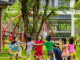 Mong con có môi trường nuôi dưỡng ước mơ lớn, gia đình trẻ chọn “ly tâm” về Vinhomes Grand Park