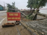 Thanh Hóa: Công bố tình trạng khẩn cấp sạt lở công trình kè bờ biển xã Hoằng Thanh