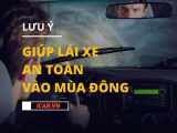 Những thói quen tai hại khi lái xe vào mùa đông