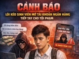 Ninh Bình: Cảnh báo thủ đoạn lôi kéo học sinh, sinh viên tiếp tay cho tội phạm