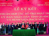 Quảng Ninh và Bệnh viện Bạch Mai ký kết hợp tác, hỗ trợ toàn diện trong lĩnh vực y tế
