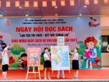 Ngày hội đọc sách ở Trường Tiểu học thị trấn Yên Viên: Lan tỏa văn hóa đọc từ những điều giản dị