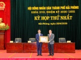 Bốn lãnh đạo TP Hải Phòng nhận huân chương, bằng khen cấp Nhà nước