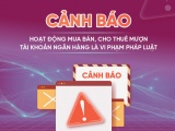 Cảnh báo tình trạng mua bán, cho thuê tài khoản ngân hàng