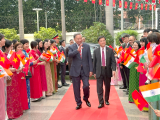 Tổng Bí thư, Chủ tịch nước Tô Lâm gặp gỡ cộng đồng người Việt Nam tại Ấn Độ