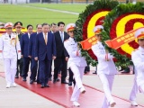 Lãnh đạo Đảng, Nhà nước vào Lăng viếng Chủ tịch Hồ Chí Minh nhân ngày 19/5