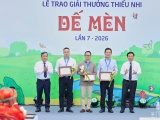 Lễ trao Giải thưởng Thiếu nhi Dế Mèn: Vinh danh những 'Hiệp sĩ' của tuổi thơ