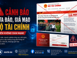 Cảnh báo thủ đoạn giả mạo Bộ Tài chính để lừa đảo trên không gian mạng
