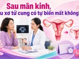 Sau mãn kinh, u xơ tử cung có tự biến mất không? 