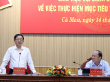 Cà Mau phấn đấu trở thành trung tâm kinh tế biển, năng lượng tái tạo và logistics của cả nước