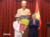 Thứ trưởng Bộ Công an Đặng Hồng Đức được thăng quân hàm Thượng tướng